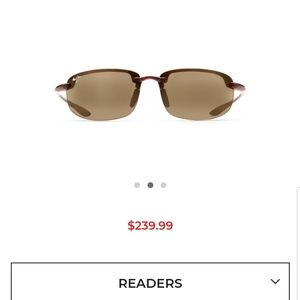 Maui Jim Reader Sunglasses. 2.25